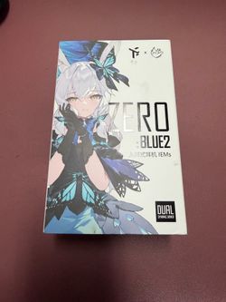 Zero blue 2 IEM in ear monitor headphones