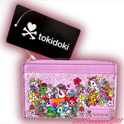 Tokidoki Unicorno and Friend Floral Cardholder