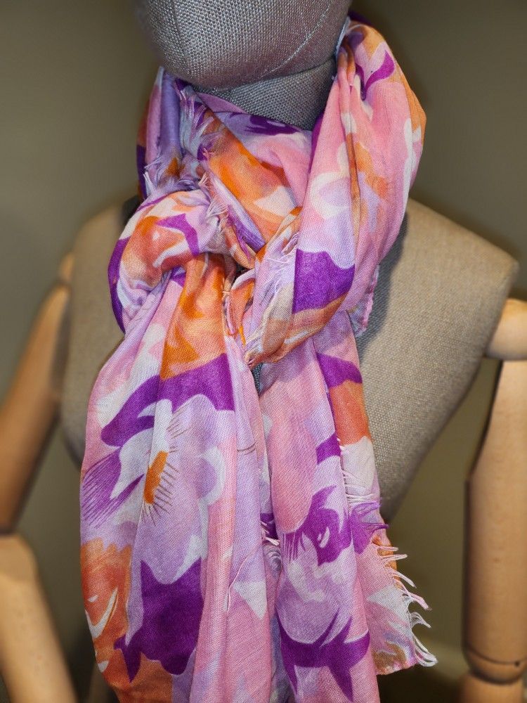 Variety of Soft-fringe Scarves 2