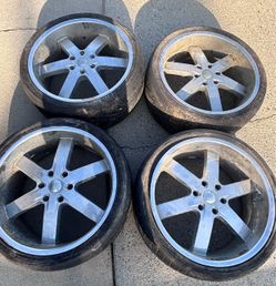 Four 22 Inch Wheels -$200