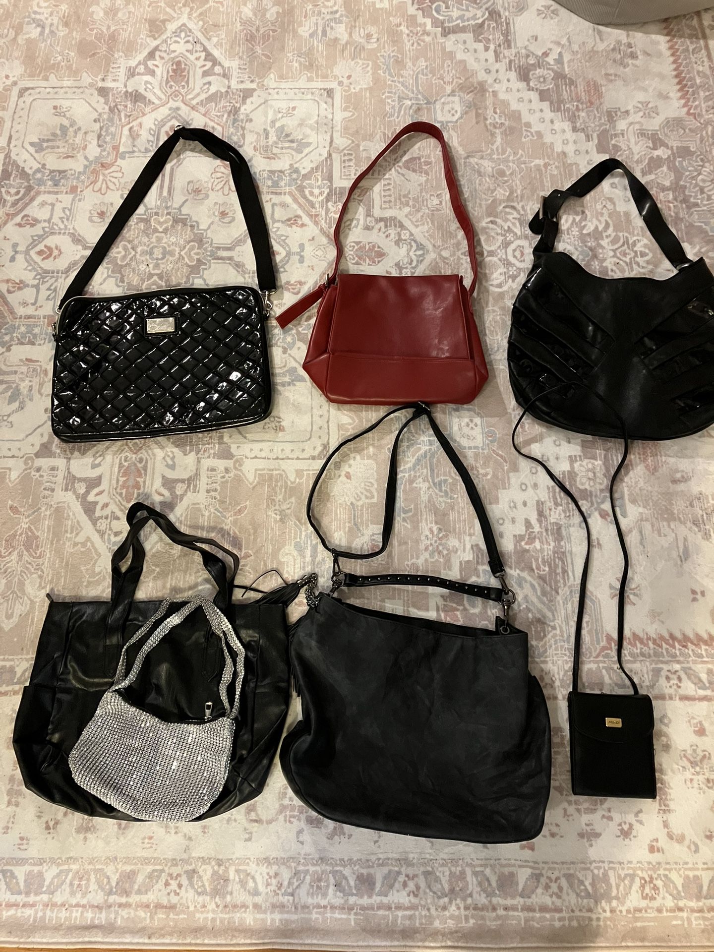 Bundle Of Ladies Handbag