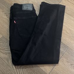 levi’s black jeans men’s 