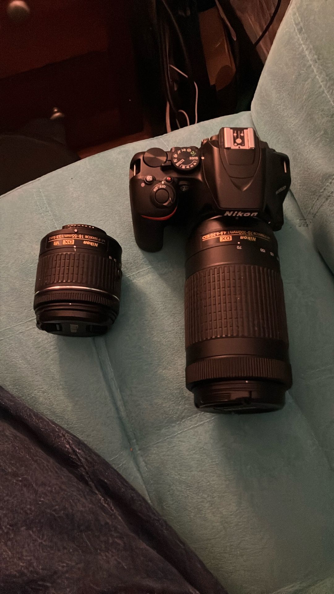 Nikon D3500 Two Lenses