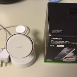 Belkin 3-in-1 Magnetic Charging Dock with Qi2 25W