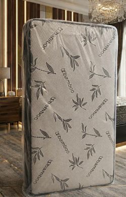 Twin mattress Plush 9" New FREE BOXSPRING innerspring
