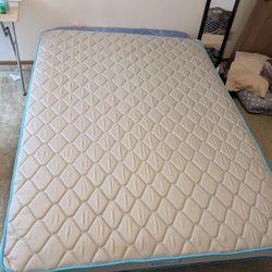 Queen 6inch Mattress Firm Feel bonnel Spring With Foam Layer 