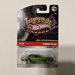 Larry’s Hot Wheels Garage 3- Window ‘34 Ford