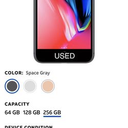 Apple iPhone 8 Plus 256 gb