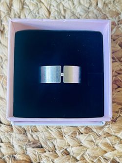 Titanium Diamond Band Ring