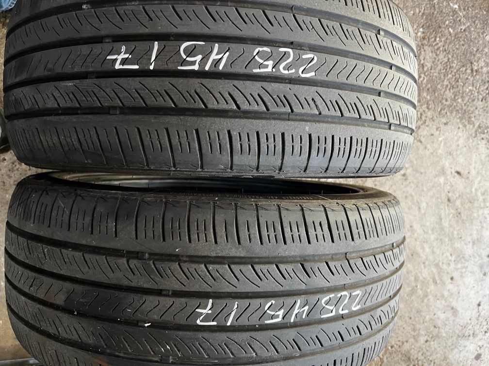 225/45R17 Two Tires