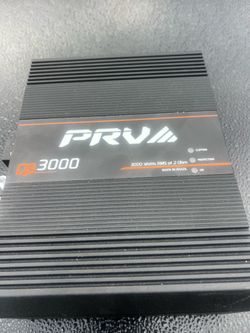 Prv qs 3000 amp