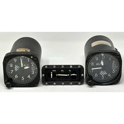 Vintage Aerosonic Altimeter Pressure, Unbranded Gauge and Weston Lot