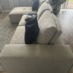 Sectional L Shaped Sofa With Chaise