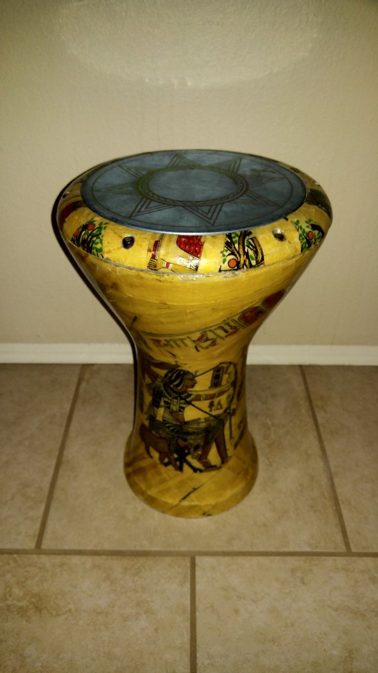 Darboka. Djembe like drum. Goblet Drum.