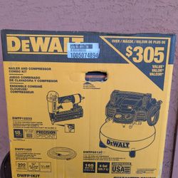 6 Gal. 18-Gauge Brad Nailer and Heavy-Duty Pancake Electric Air Compressor Combo Kit