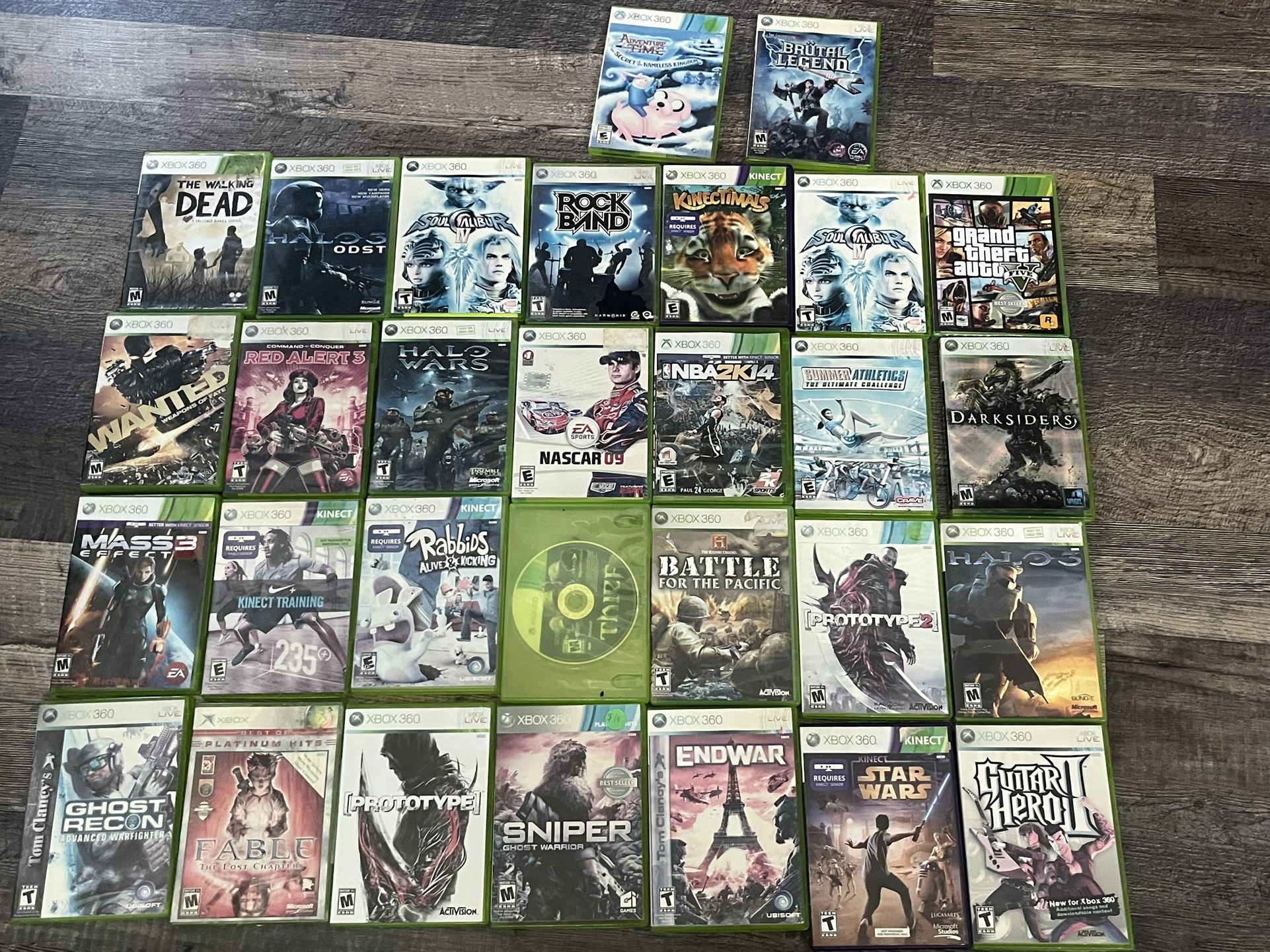 30 Xbox 360 Games