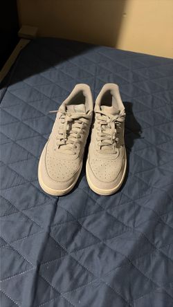 Grey court vision Nike shoes