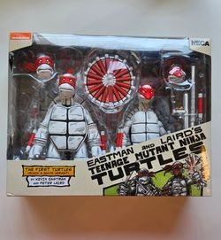 NECA TMNT The First Turtles – Black & White Variant 2-Pack.