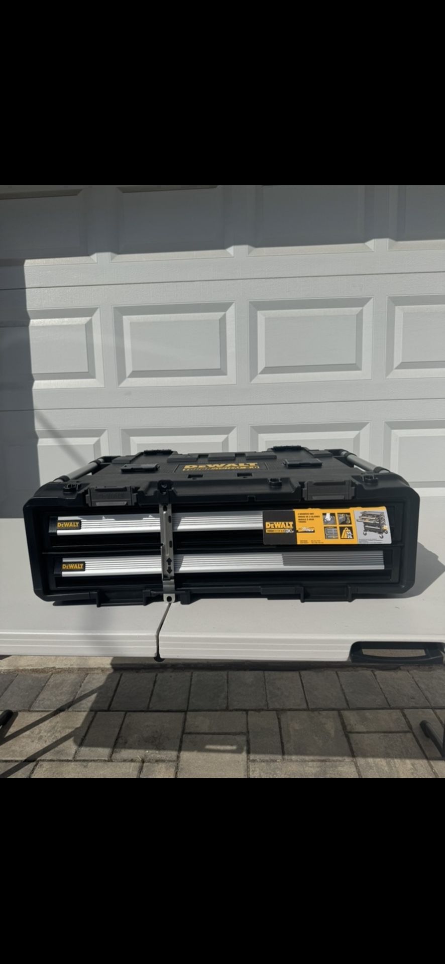 DEWALT TOUGHSYSTEM 2.0 DXL 30” 2-Drawer Box – Heavy-Duty Tool Storage