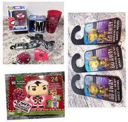 Marvel and DC collectibles
