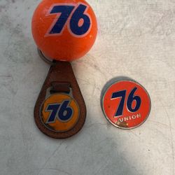 76 Union Pin, Keychain, Antenna Ball