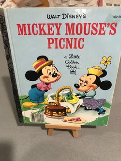 Little Golden Book - Mickey Mouse Picnic