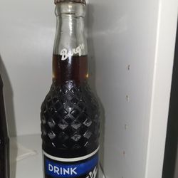 Vintage Barqs Soda Bottle 