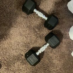 Set Of 20lb Dumbbells 