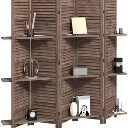 Wood Privacy Screen Room Divider 