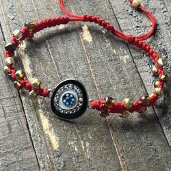 Adjustable Red Bracelet 