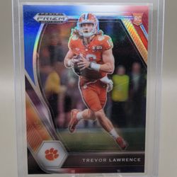 2021 Prizm Trevor Lawrence Red White & Blue Rc