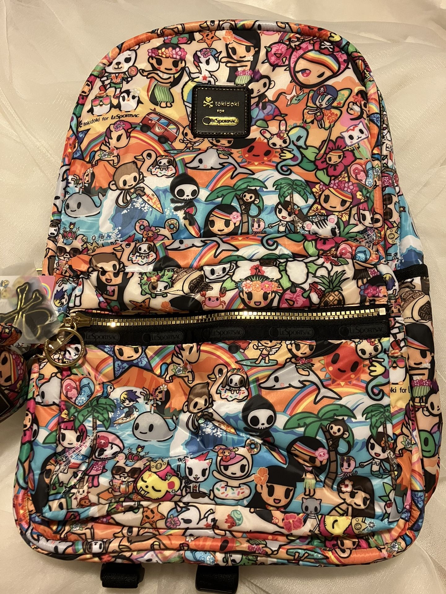 NWT tokidoki x Le Sportsac Hawaii Palette Dolcezza Backpack Rare Limited Edition Tokidoki x LeSportSac Palette backpack | Mercari main image 2