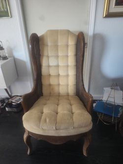 Vintage Wingback Chair