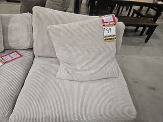 TUMBLE BEIGE ARMLESS CHAIR