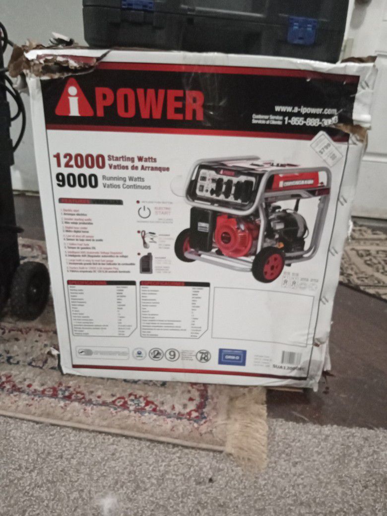 portable power generator 