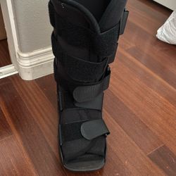 Orthopedic Walking Boot, Black Size Large