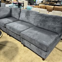 Oversized Reversible Modular Sectional Sofa
