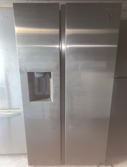 Samsung Stainless Steel Refrigerator And Freezer