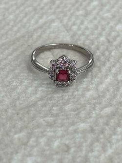 Bomb Party “The Dainty Gem Drop” Ring SZ 5