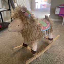 Llama Rocking Horse 