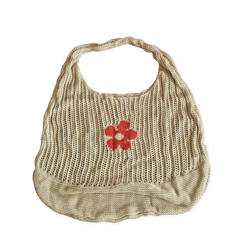 ENBEI Womens Large Beach Tote Bags Shoulder Handbags knit bag Tote bag