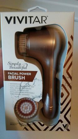Vivitar simply beautiful facial power brush!