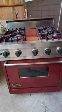Viking professional gas range
