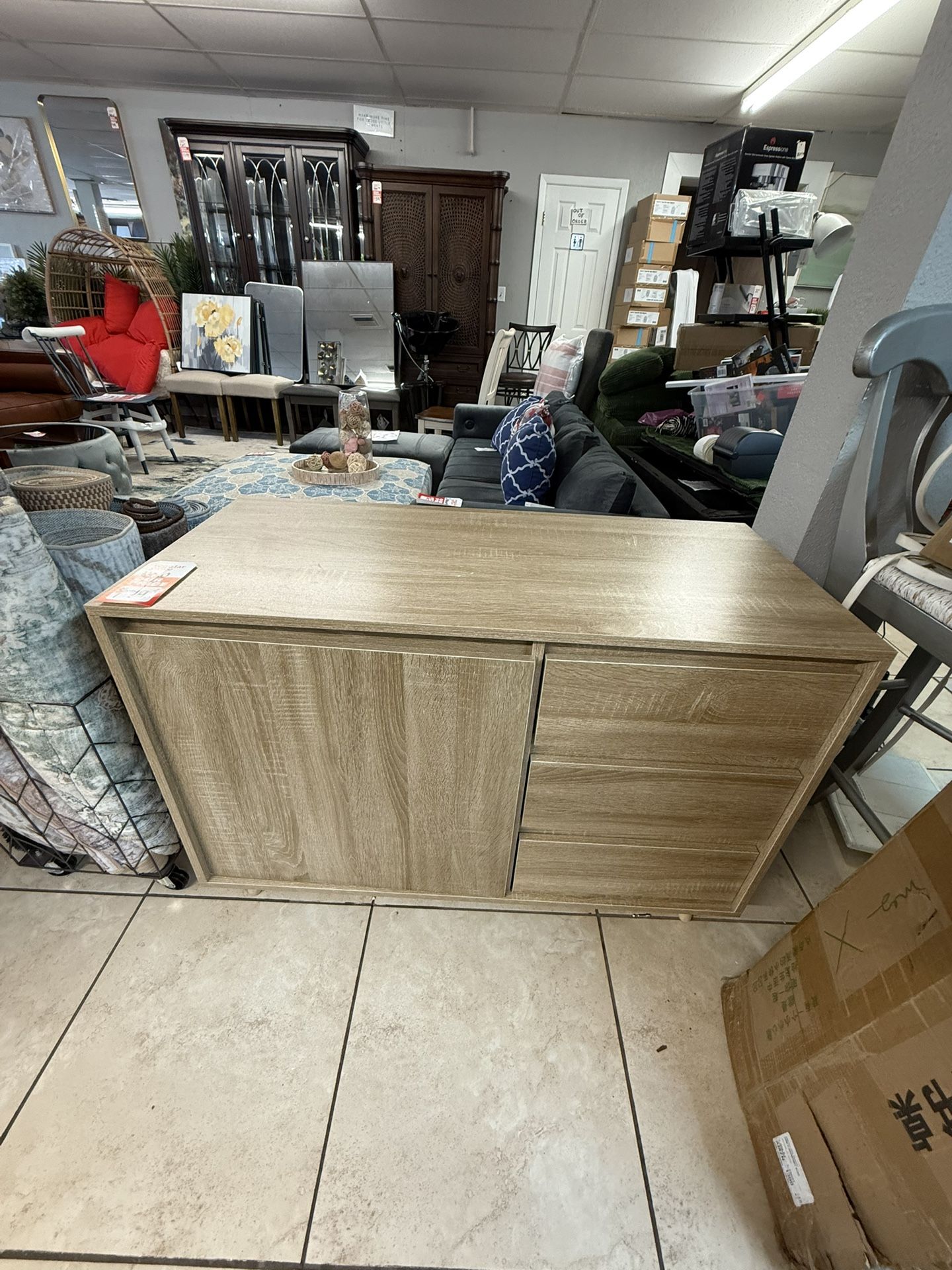 Brand New Sideboard Cabinet/ Storage Cabinet W Drawers!