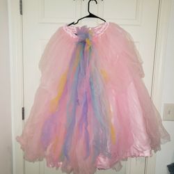 Adult Pink Costume Skirt