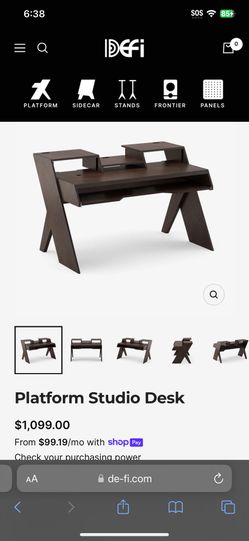 Platform Output Studio Table :$200