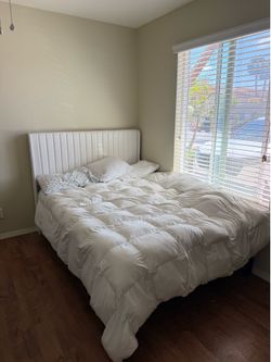 Full size bed + mattress