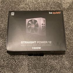be quiet! Straight Power 12 1500W - 80+ Platinum - ATX 3.0 - UNUSED