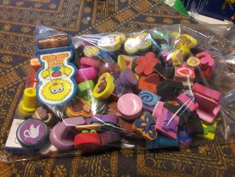 Variedad de cuños (stamps) para niños, perfecto para maestros