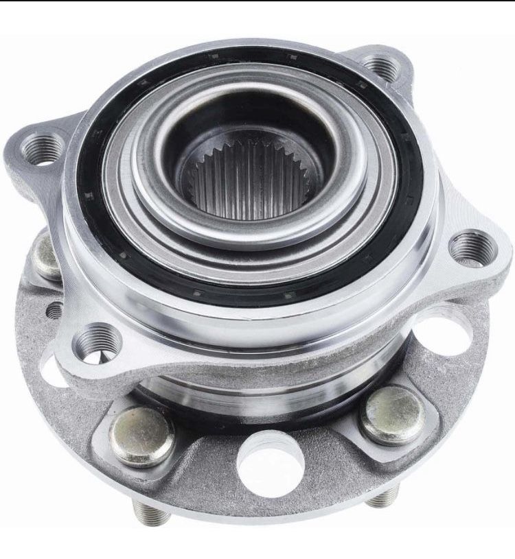 2x Front Wheel Bearing & Hub Assembly Compatible with Hyundai Santa Fe Kia Sorento 2015-2020